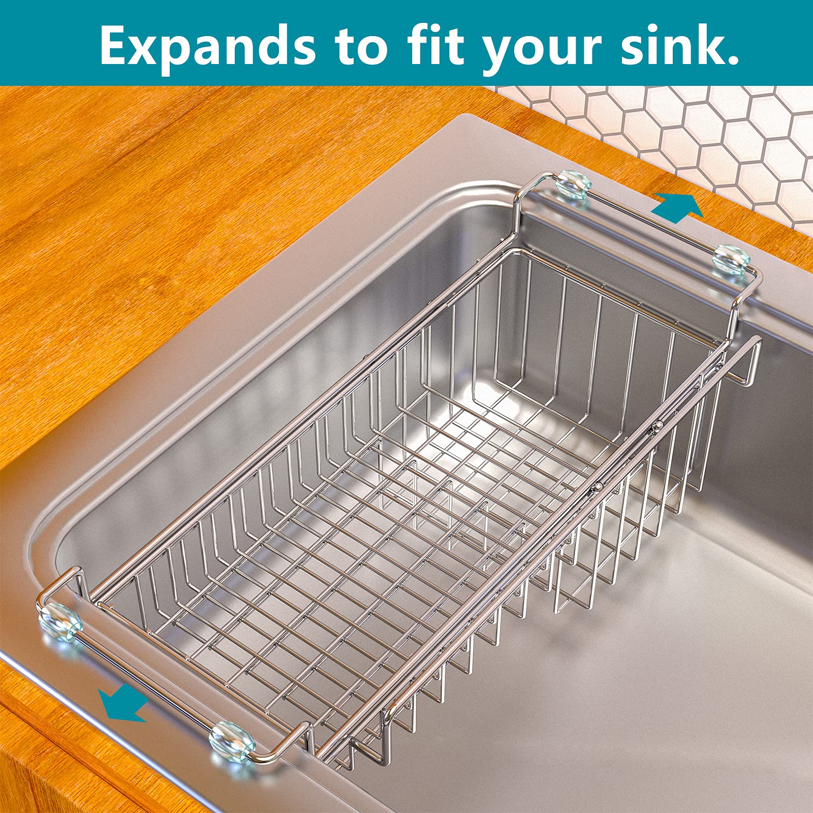 Favothings rinsing basket doubles as veggie and fruit rinse space