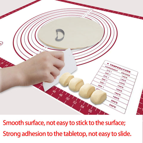 FAVXD bread dough mat multi-purpose surface for rolling and prep
