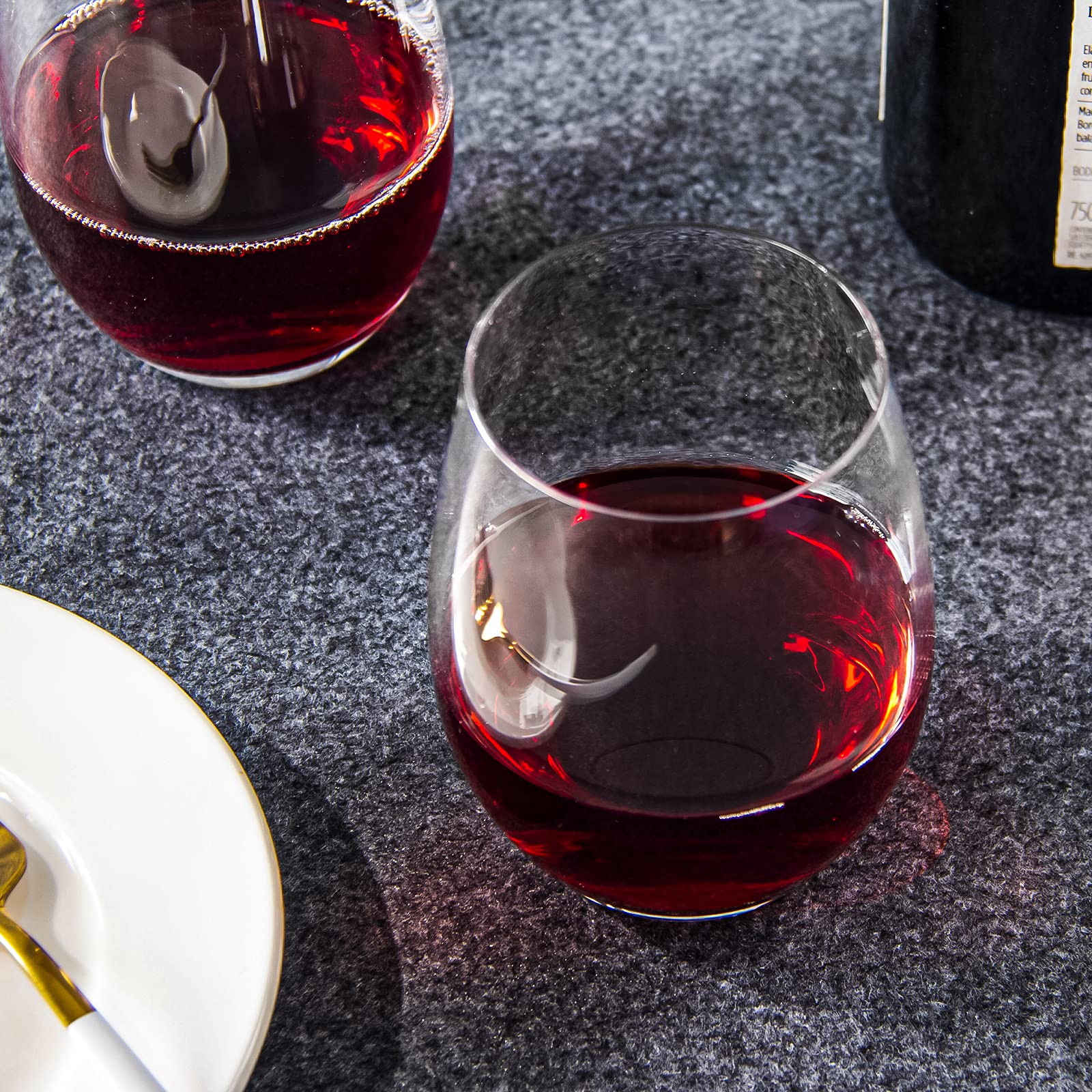 FAWLES gift-ready stemless wine glass set ideal for entertaining and gifting
