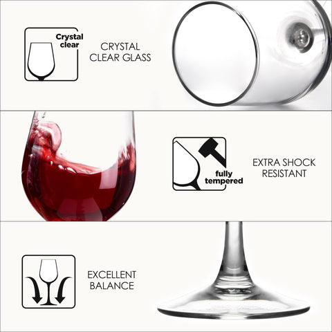 FAWLES professional wine glasses balance aroma and elegance for bars.