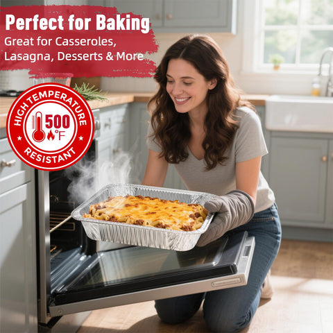 Fcotsm steam-table-ready pan that stays warm during buffet-style service.