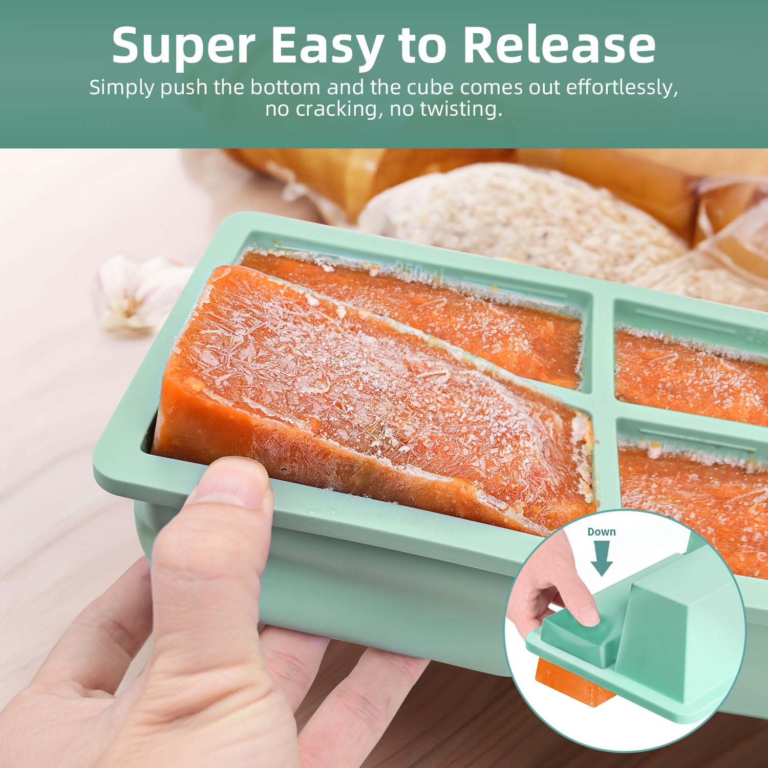 FDDAI tray features internal alloy frame for stable stacking and safe transfer.