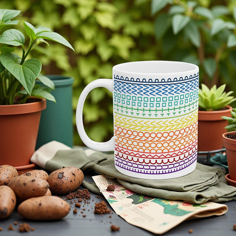 FDT comfortable handle and smooth rim for easy daily sipping