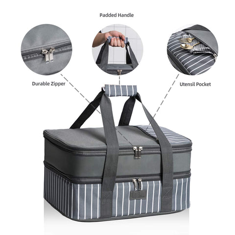 FE FUN ELEMENTS leak-proof interior protects against drips during transport.
