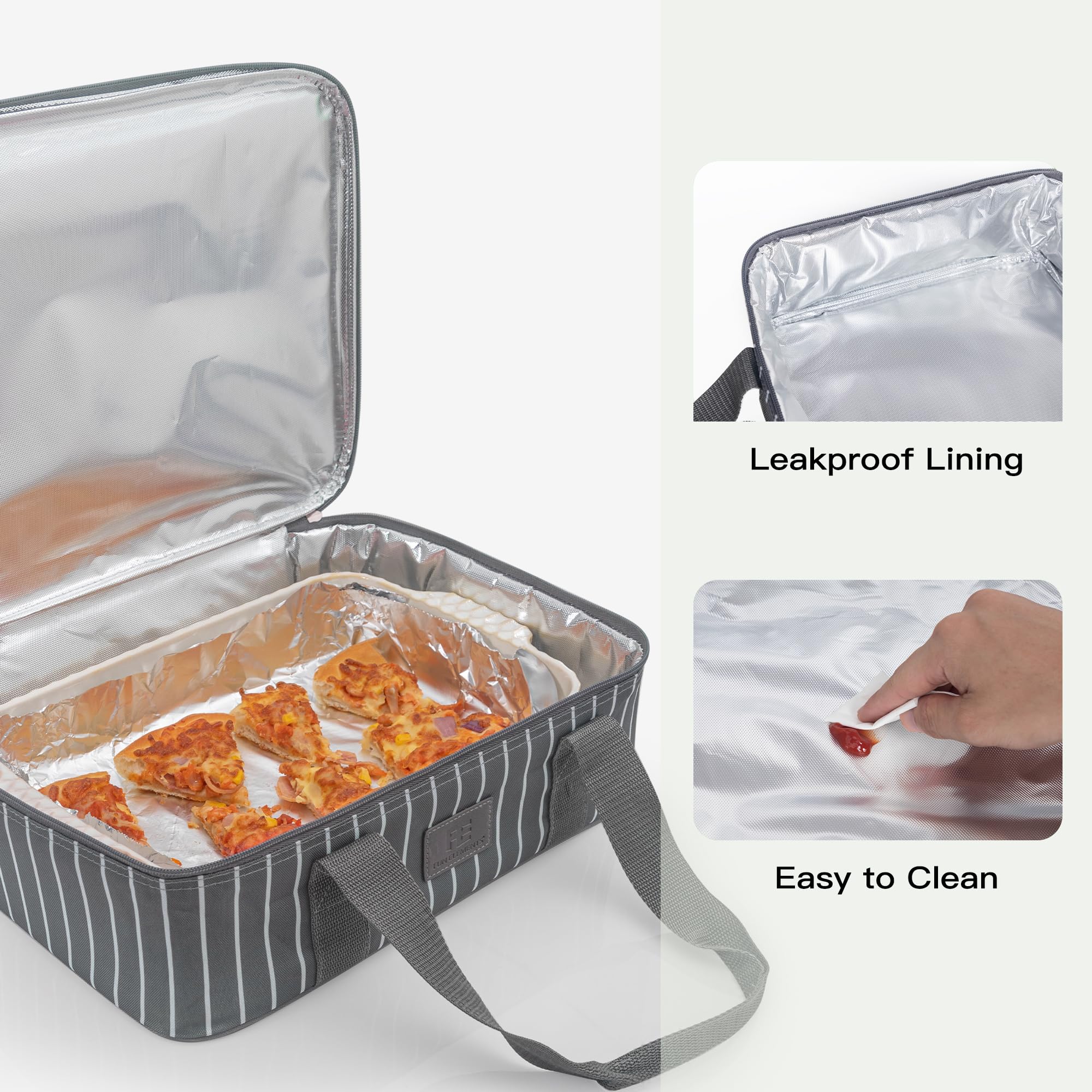 FE Fun Elements casserole carrier padded handle for comfortable carrying