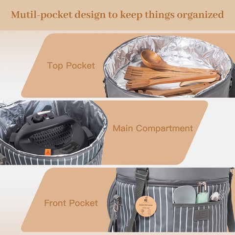 FE FUN ELEMENTS front pocket for recipes and notes