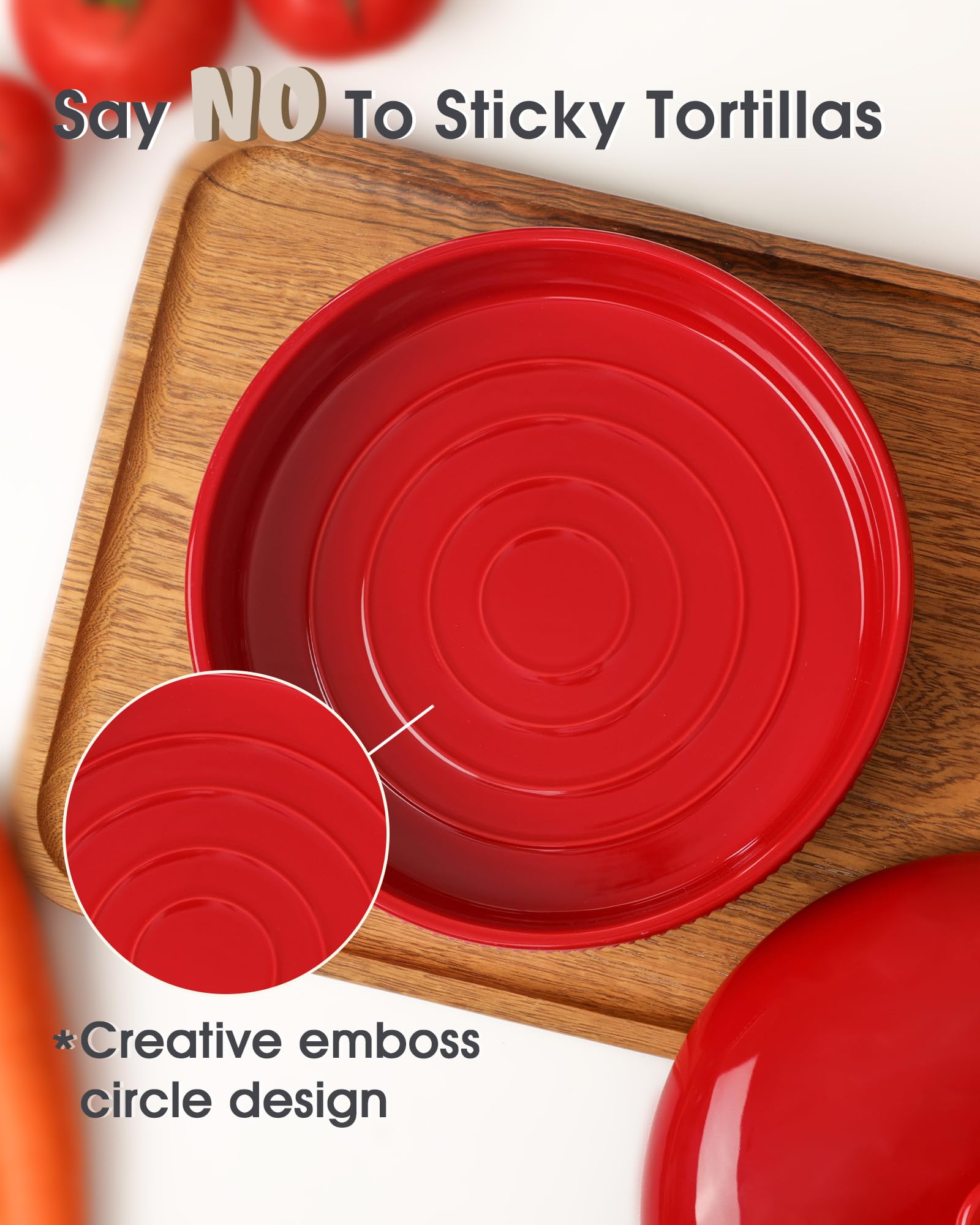 FE Fun Elements microwave-safe tortilla warmer for quick reheats without losing softness