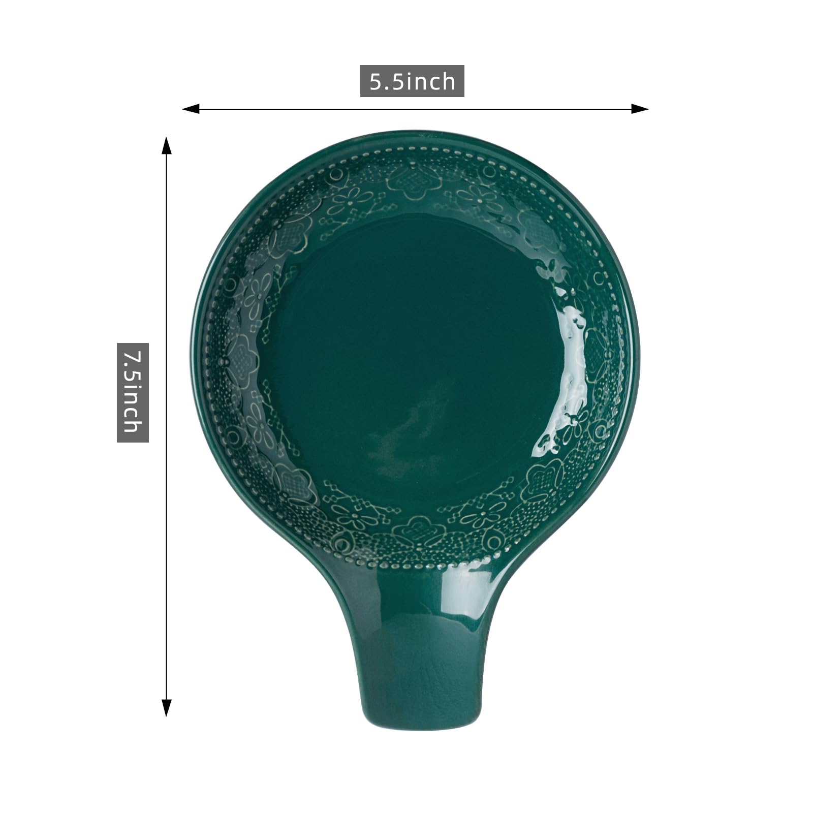 FE FUN ELEMENTS versatile spoon rest suited for candles, keys, or fruit plates