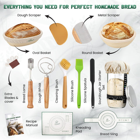 Feastmate handle dish brush for post-bake cleanup