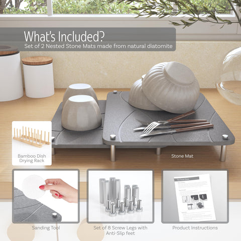 FEDBB drying mats support versatile placement under plants or appliances