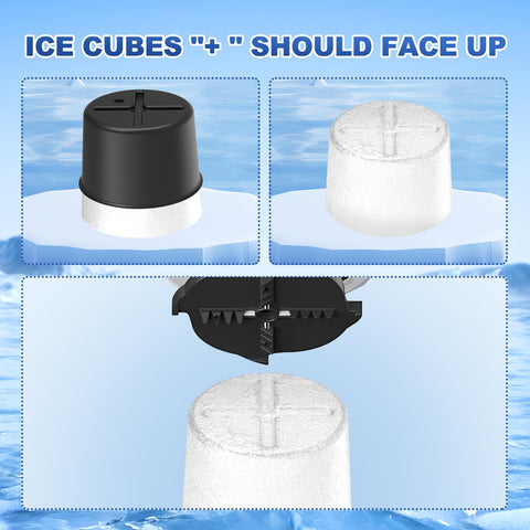 Fedowal top-rack dishwasher safe ice mold makes cleanup easy.