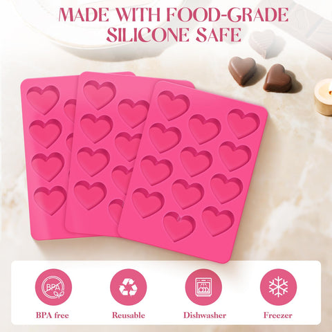 Feehope heart mold is dishwasher-safe for quick cleanup after use.