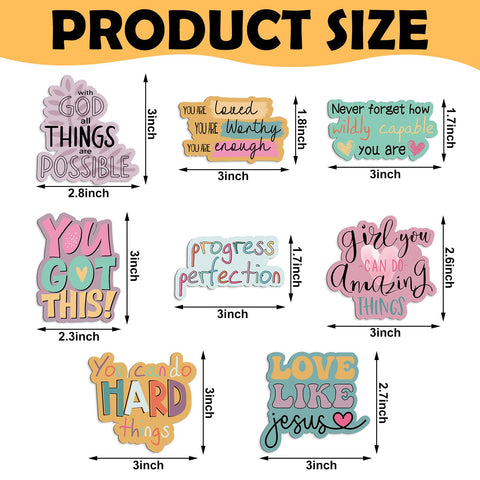 Feekoon inspirational quotes locker magnets add classroom motivation.