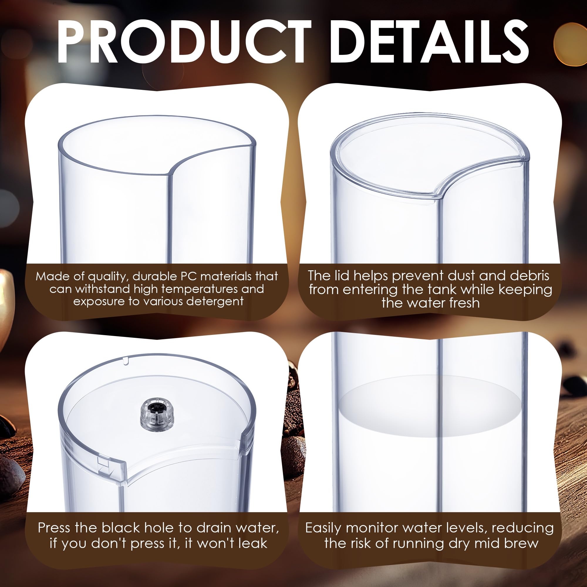 Feekoon replacement parts packaging showing contents