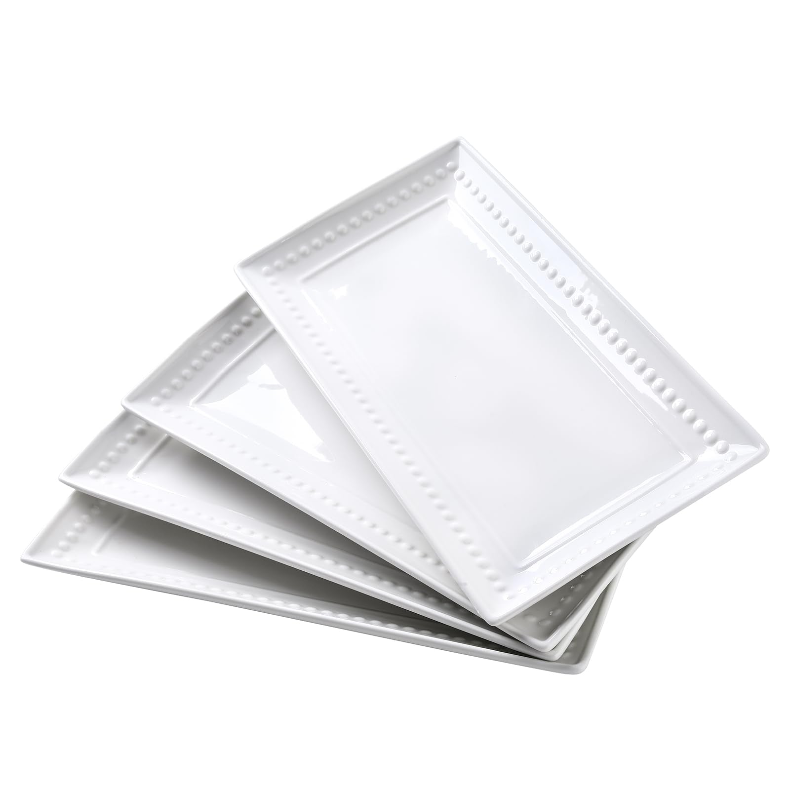 Feenmai 14-inch rectangular platter with ample room for main courses and sides.