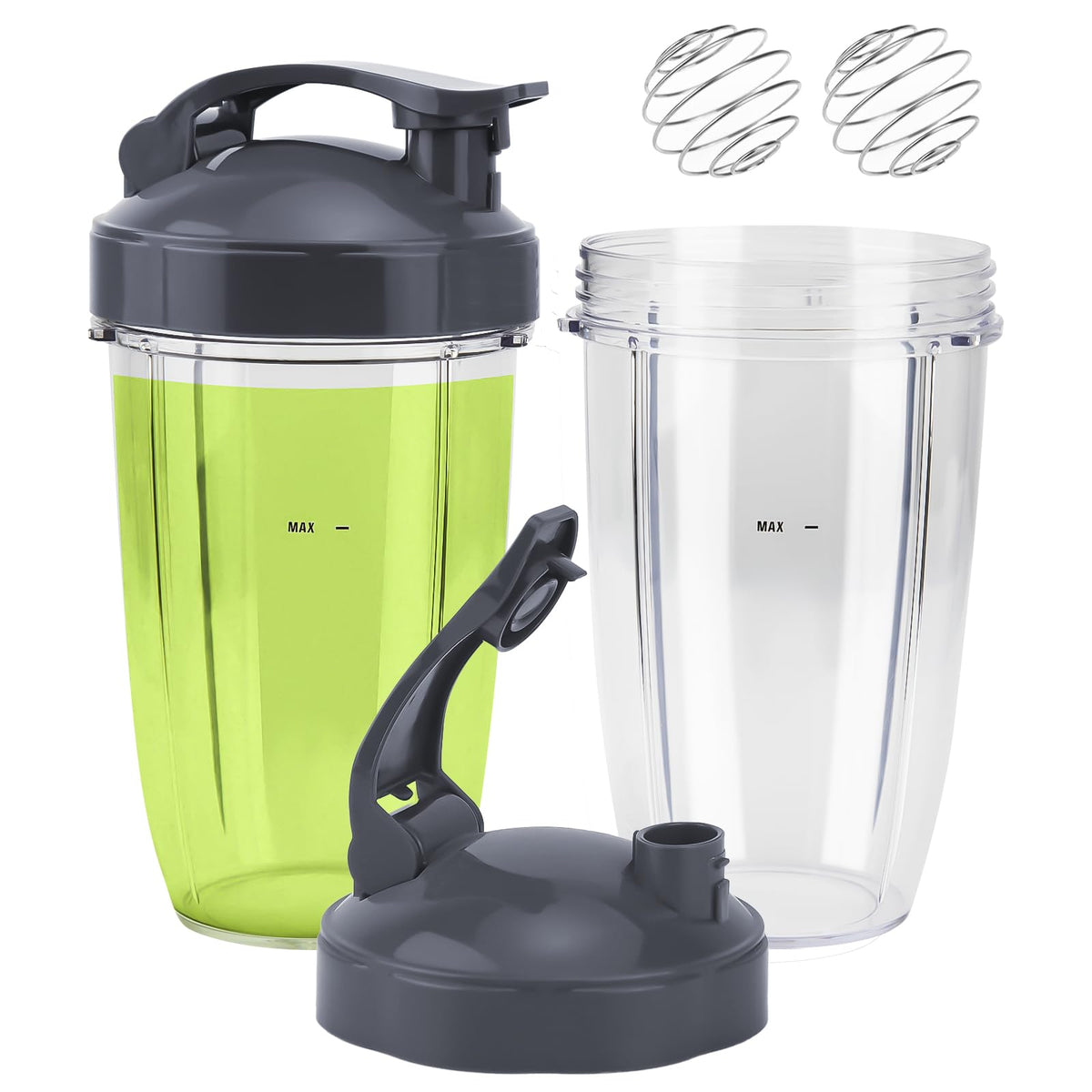 Feilifan 24oz blender cup compatible with NutriBullet Pro 900W/600W models for replacement