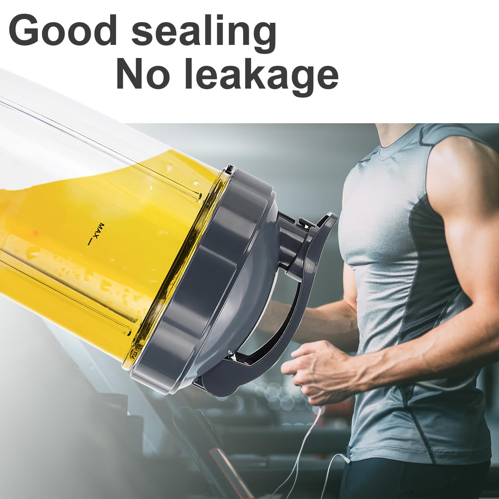 Feilifan flip-top lids provide secure seal and easy sipping