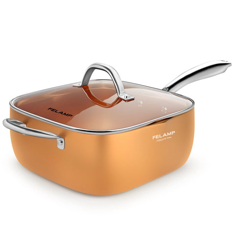 FeLamp FELAMP stainless steel fryer basket for safe frying and draining.