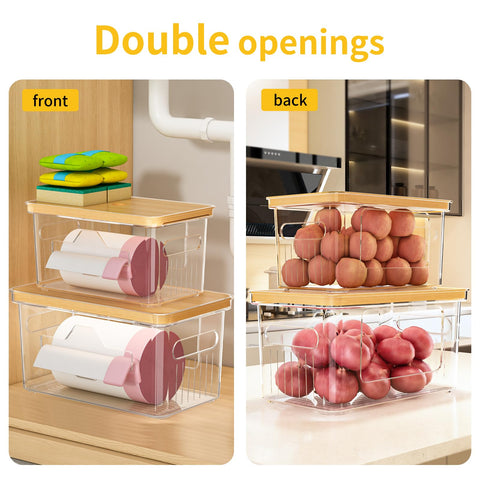 FELIZHOUSE front-dispensing holes provide quick access to large bags.