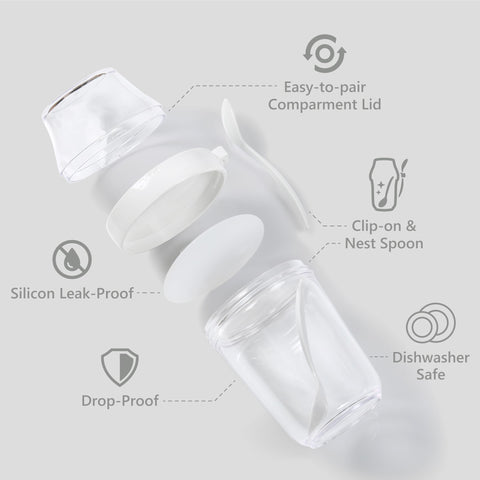Felli customizable breakfast cup supports personalized, fiber-rich meal options.