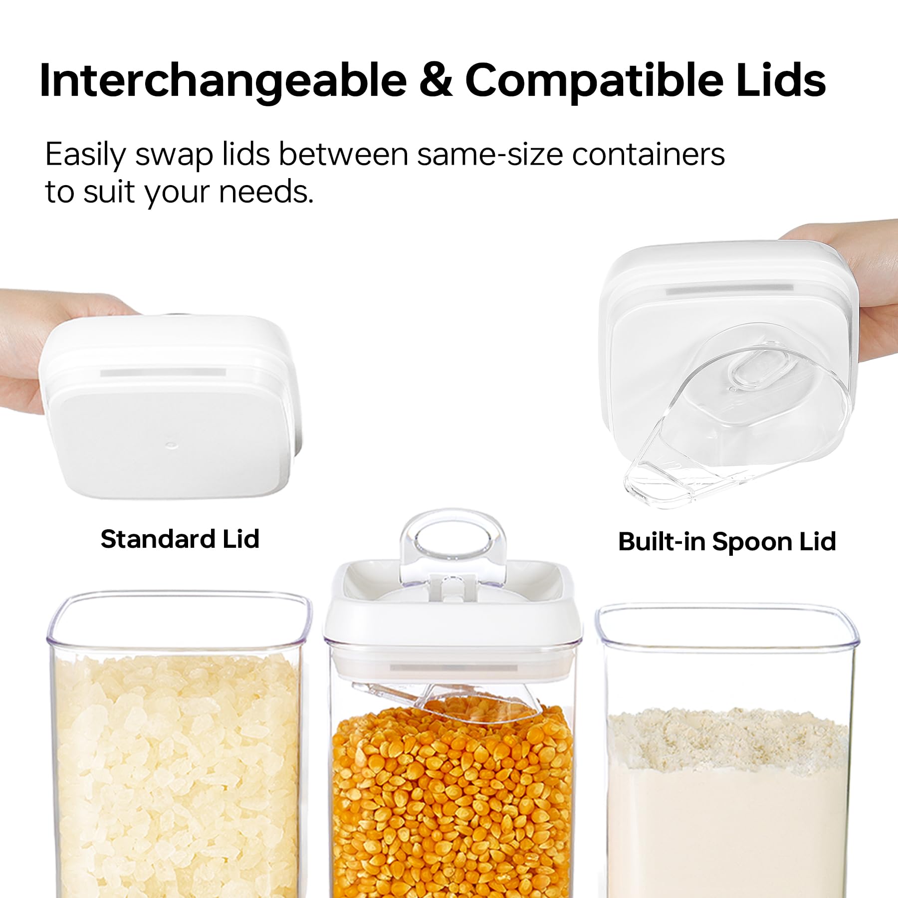 Felli Flip Tite BPA-free plastic ensures safer food storage.
