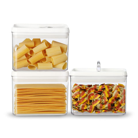 Felli Flip-Tite rectangle container with lid for secure airtight storage.
