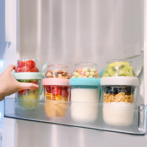 Felli fridge and dishwasher safe containers simplify prep and cleanup