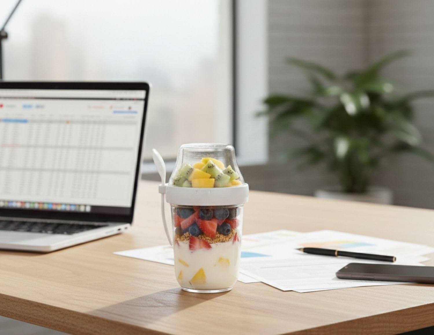 Felli fridge- and dishwasher-safe snack cups simplify bulk meal prep.