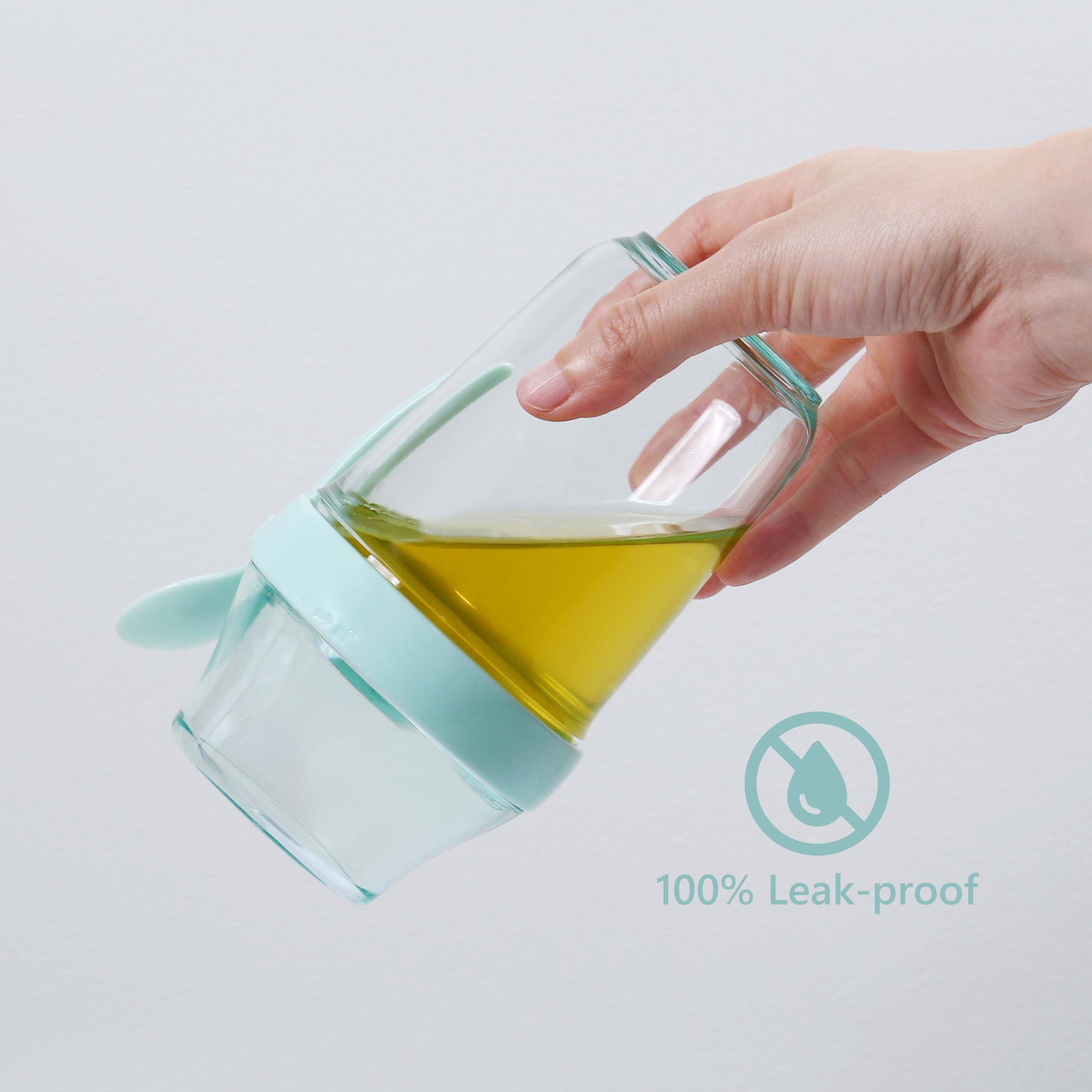 Felli leak-proof lid prevents spills during transit