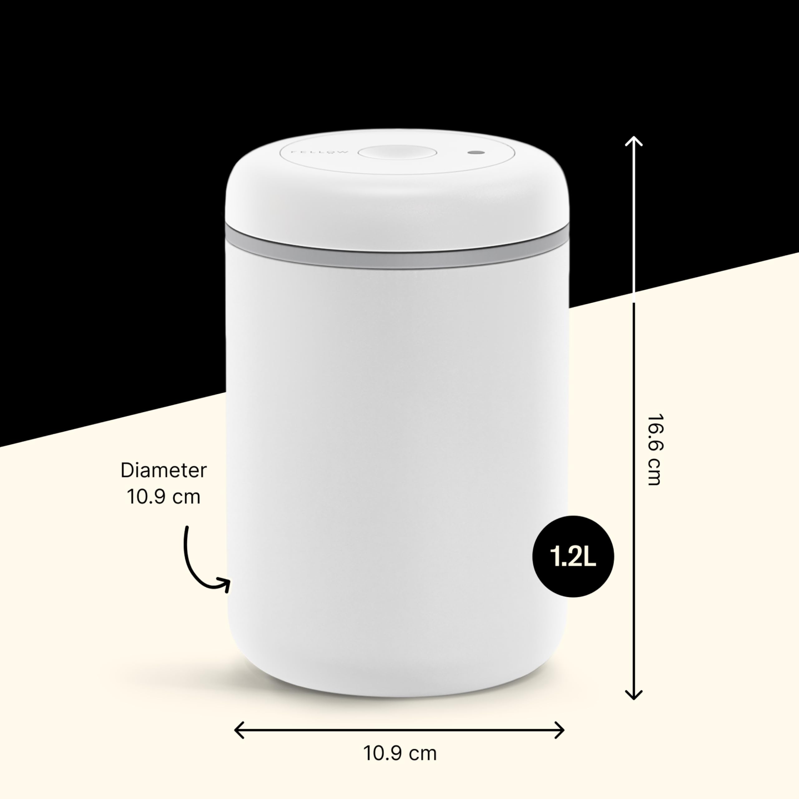 Atmos canister close-up of airtight silicone seal