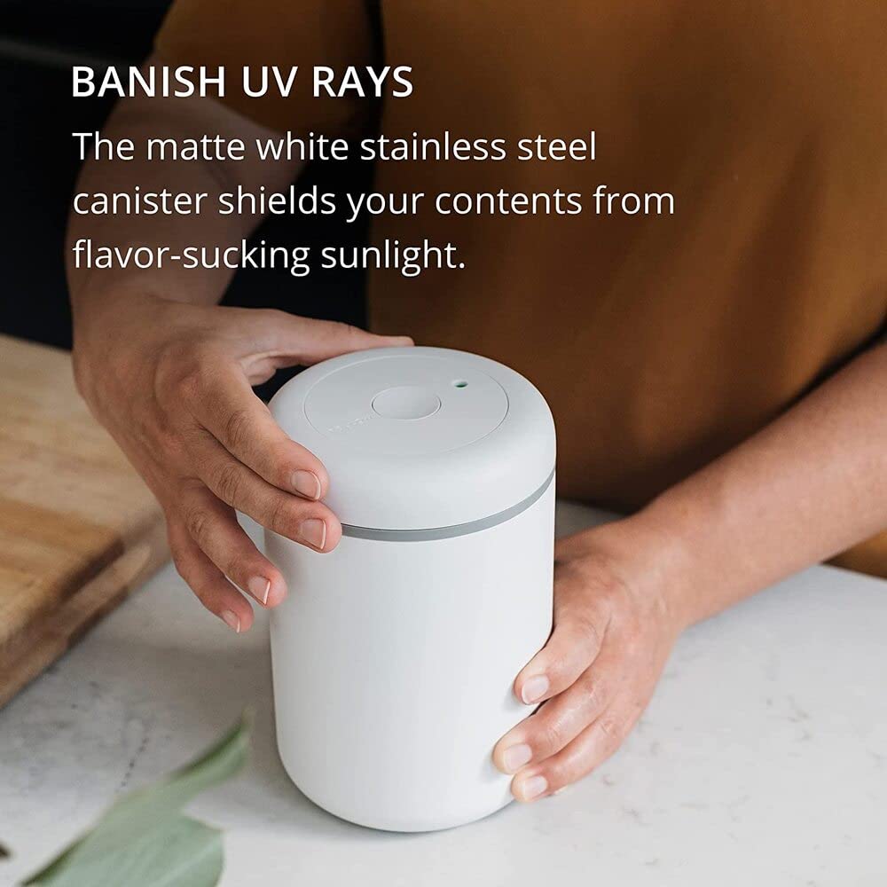 Atmos 1.2L jar labeled for capacity and use in pantry