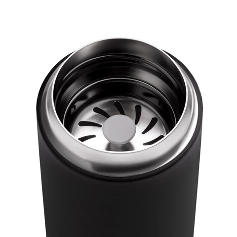 Fellow Carter Move slim-profile view shows cupholder compatibility for cars and bikes
