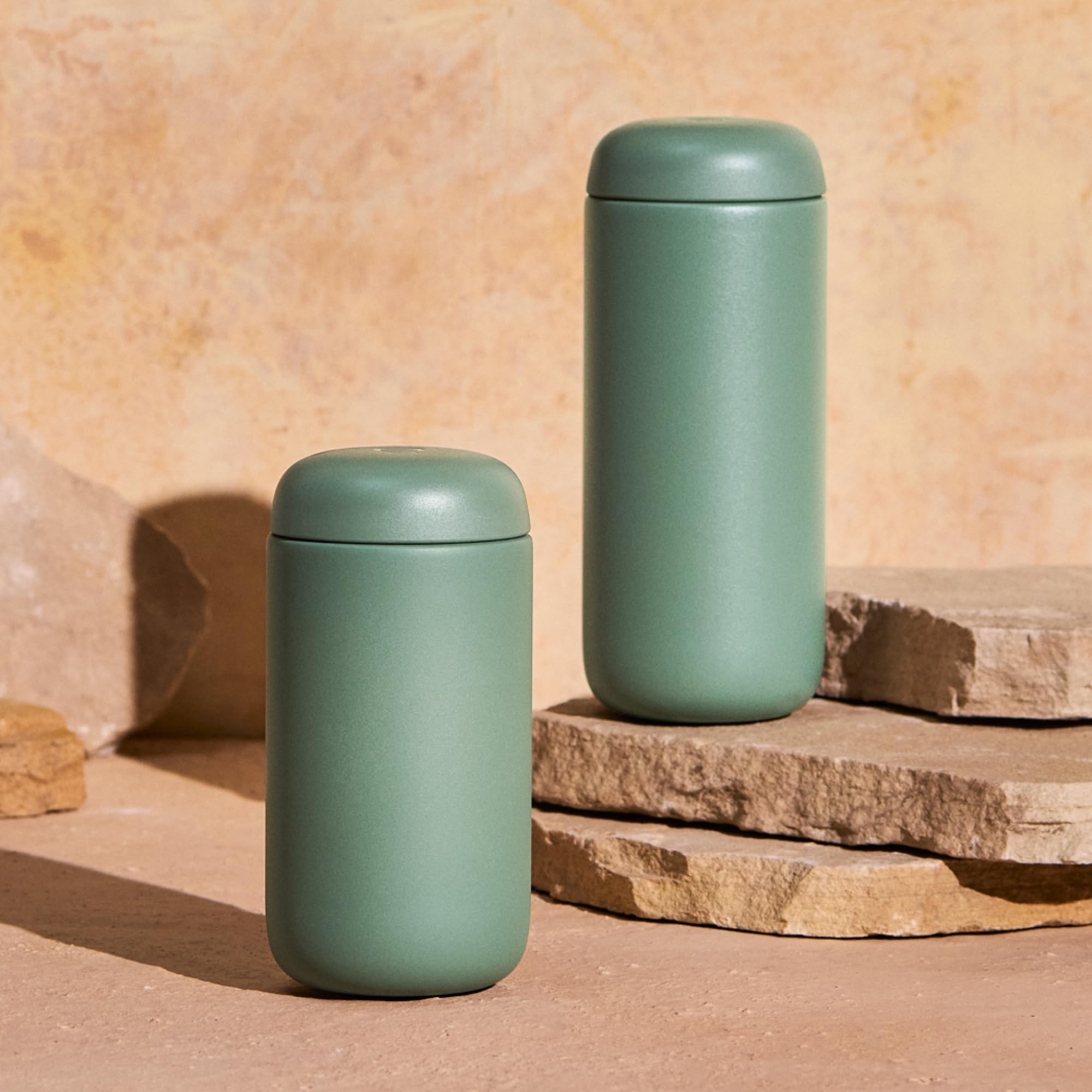 Compact Carter Move fits cup holders for easy travel