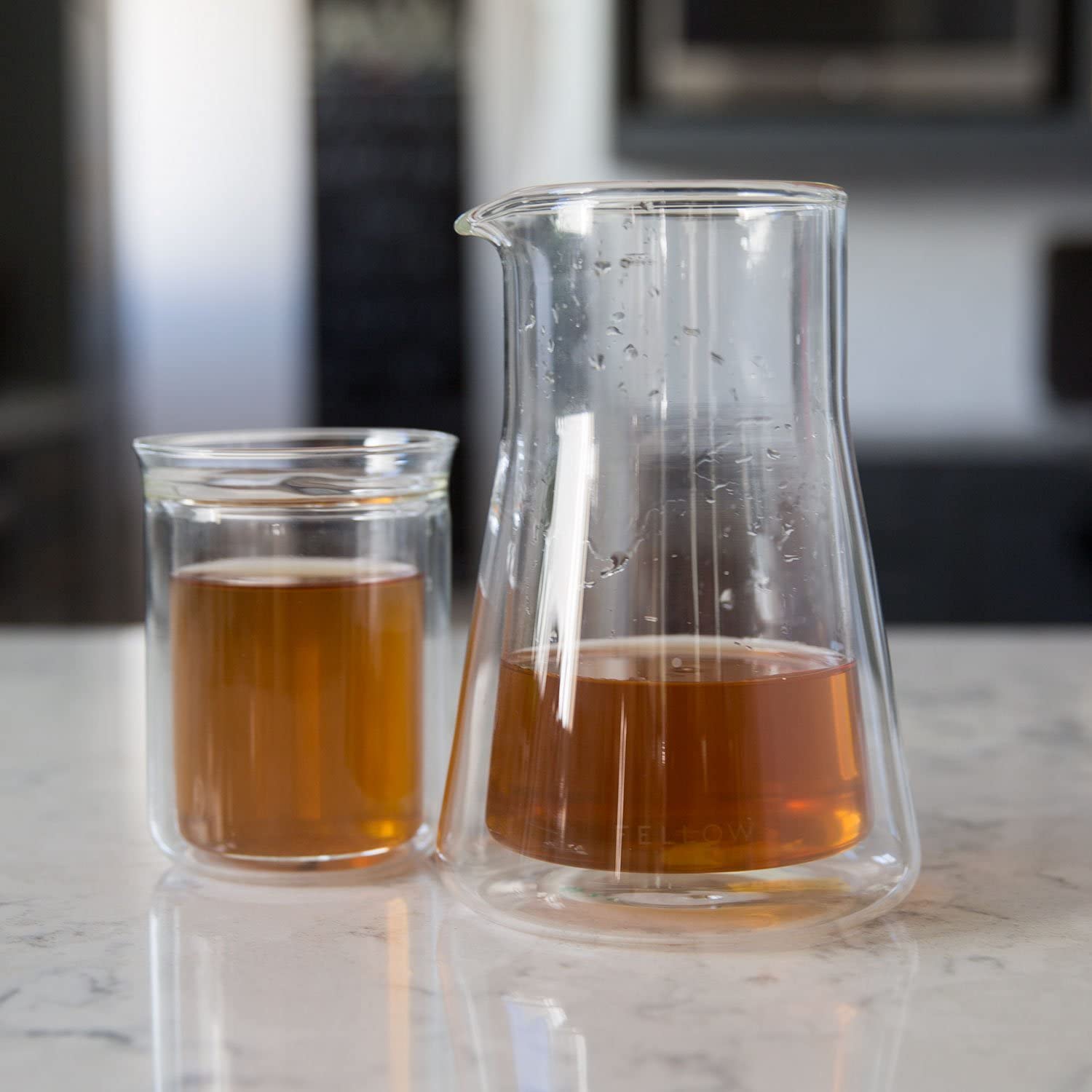 Fellow Stagg doubles as cold brew and cocktail decanter.
