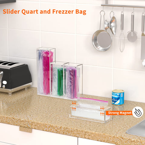 FEMELI durable clear acrylic construction for long-lasting organization.