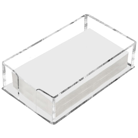 Fengzhe acrylic guest towel napkin holder in clear design for elegant display