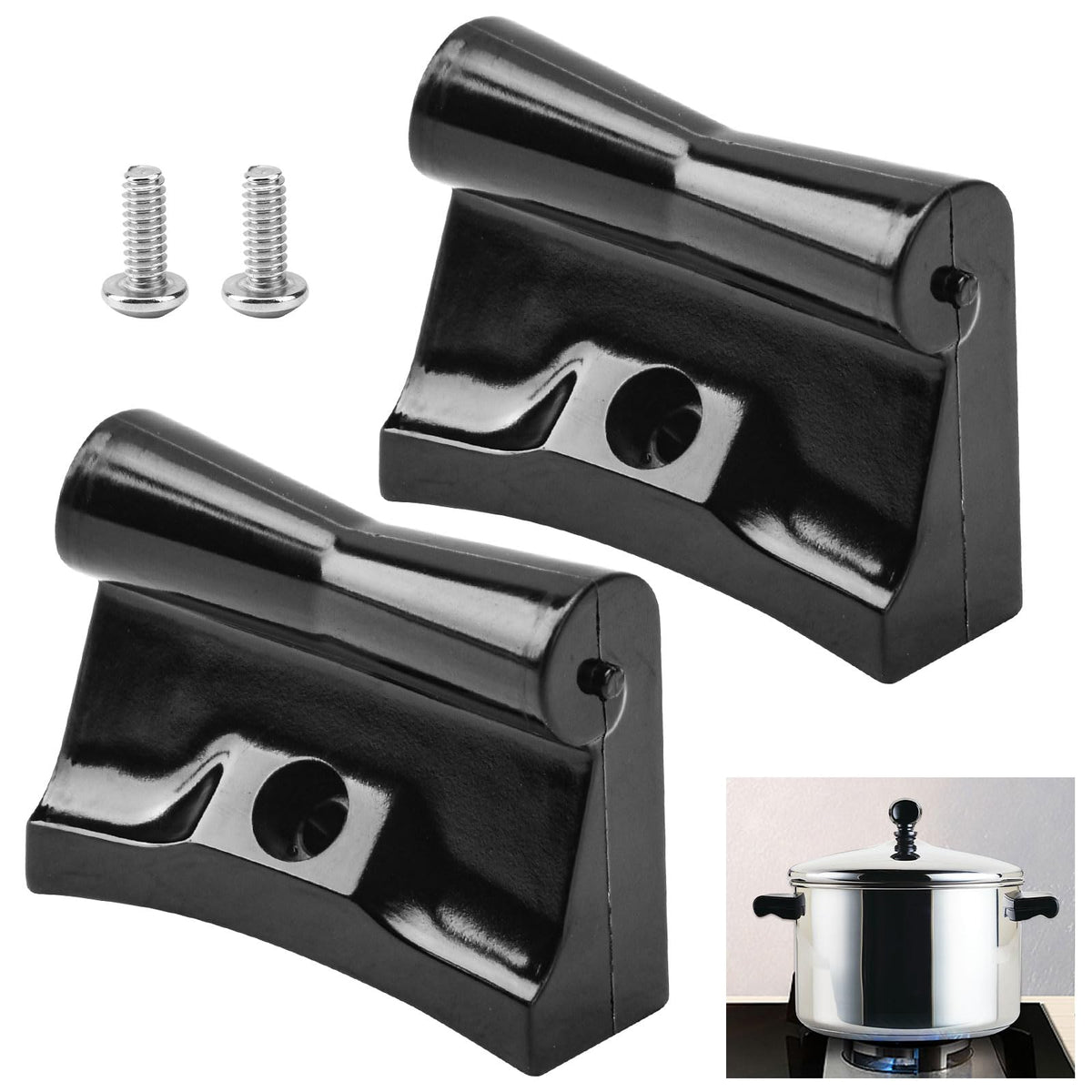 Fennoral side handle for Salad-Master pre-1994 3qt pots with secure grip