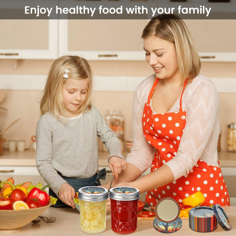 FENRIR food-grade metal with silica gel ring provides safe sealing for pantry staples.