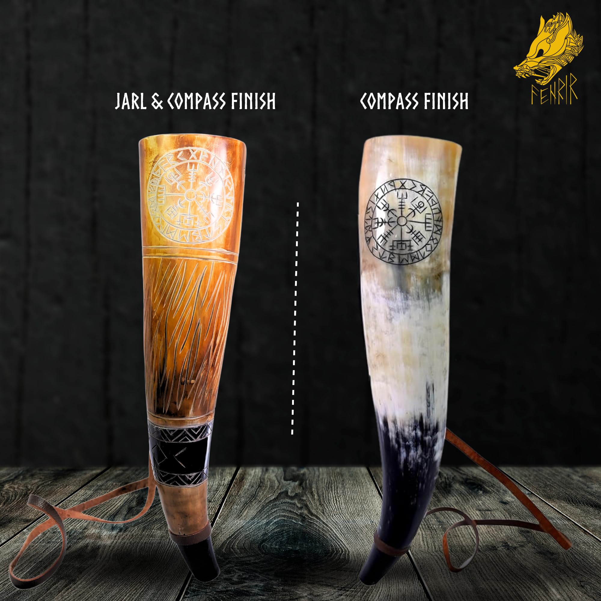 FENRIR Viking Horn gift idea for history lovers and collectors.