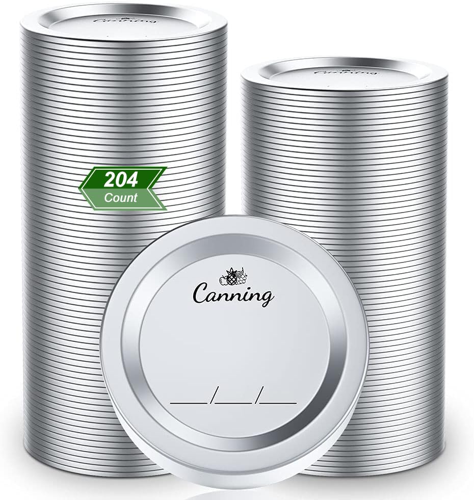 FENRIR regular-mouth lids front view, airtight performance for Ball and Kerr jars.