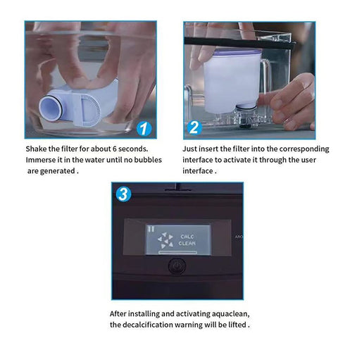 Fenxixdy filter mounting point demonstrates easy compatibility with Philips machines, helping prevent blockages