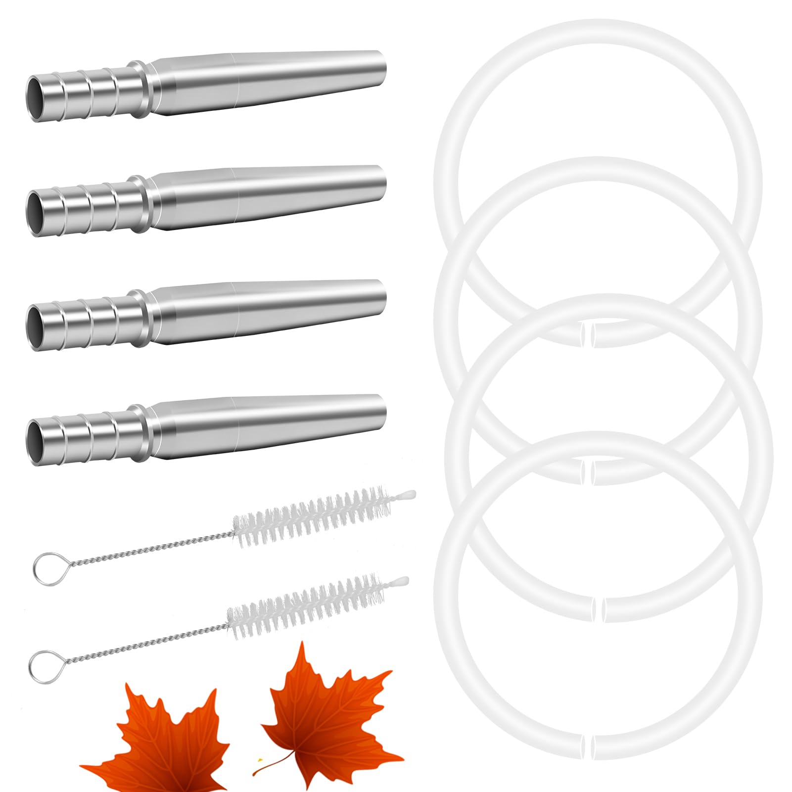 Feoang maple tapping kit with stainless steel taps for durable harvesting
