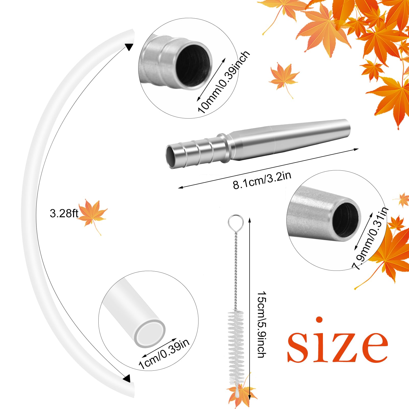Feoang maple tubing food-grade silicone for safe flow