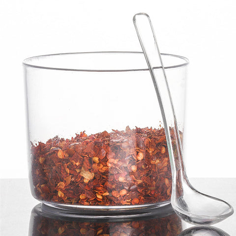 FEOOWV easy-clean spice container resists scratches and wipes clean.