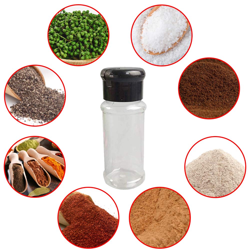 FEOOWV 75 ml capacity matches common spice portions for controlled flavor adding.