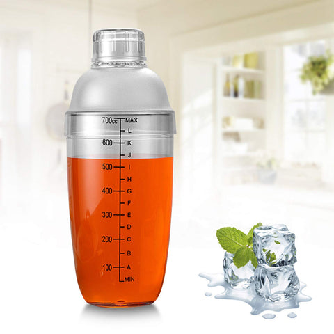 FEOOWV built-in scale helps measure ingredients precisely during shakes