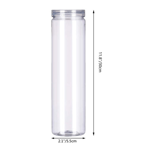 FEOOWV transparent dry-goods jar with lid, ideal for organized pantry storage.