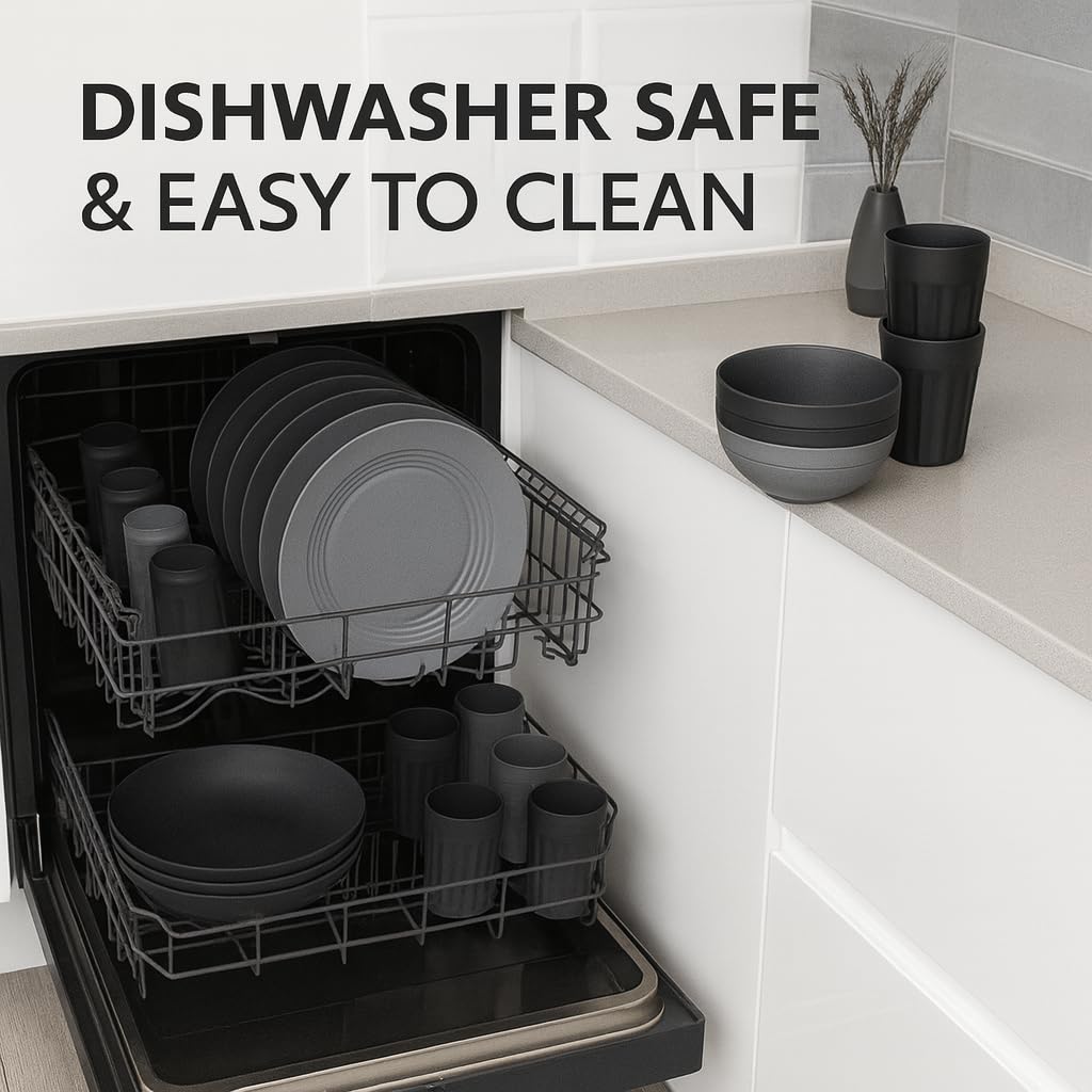 Fern & Soul cups in charcoal ideal for hot and cold beverages anywhere.