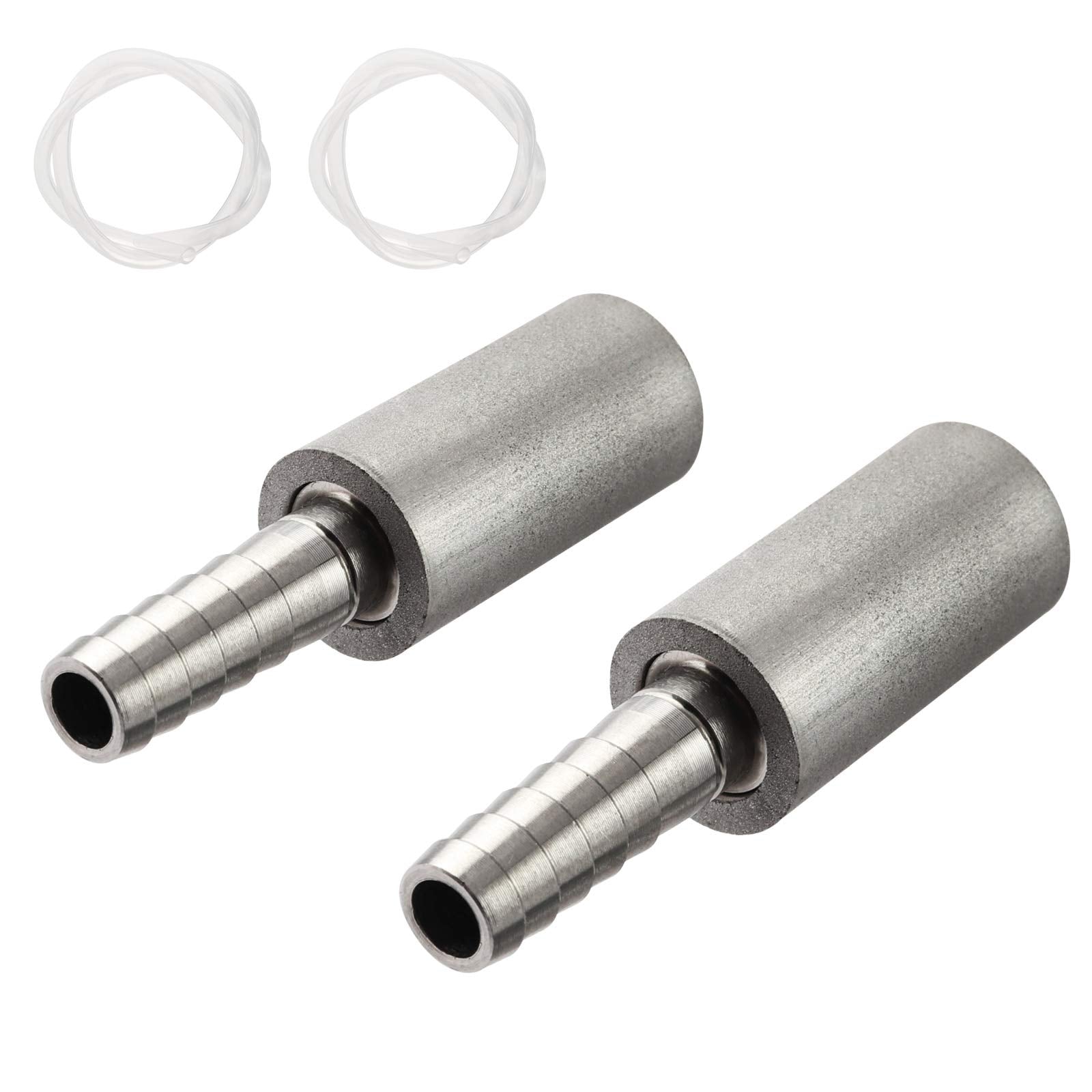 Ferroday 0.5 micron diffusion stone in stainless steel for precise gas transfer in homebrews.