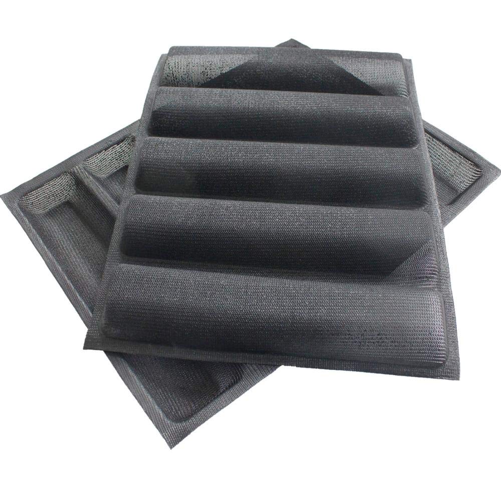 FETESUR 5-loaf baking mat fits home kitchens for versatile loaves.